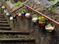 recyclart Teapot Flowerpots